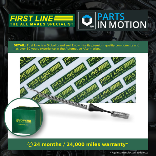 Handbrake cable fits vauxhall - handbrake,