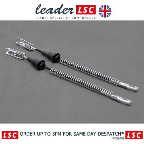 Pair rear handbrake cables - pair, of