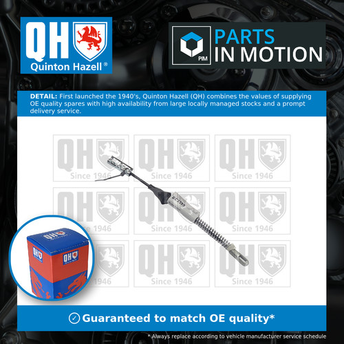 Handbrake cable fits vauxhall - handbrake,