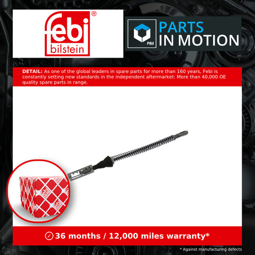 Handbrake cable fits vauxhall - cable,