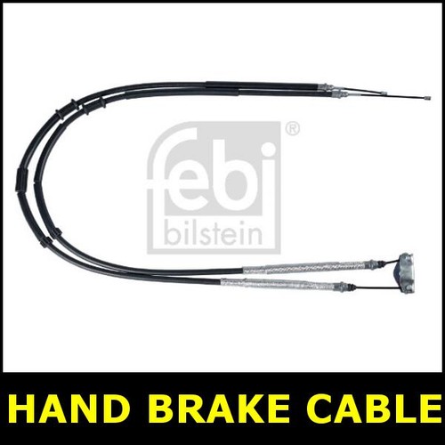 Handbrake cable rear left - cable,